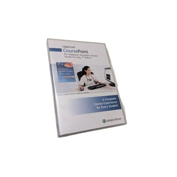 Lippincott CoursePoint for Videbeck: Psychiatric-Mental‎ Health Nursing 7th - Picture 1 of 2